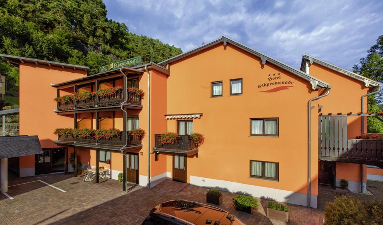 Hotel Elbpromenade Bad Schandau Ngoại thất bức ảnh